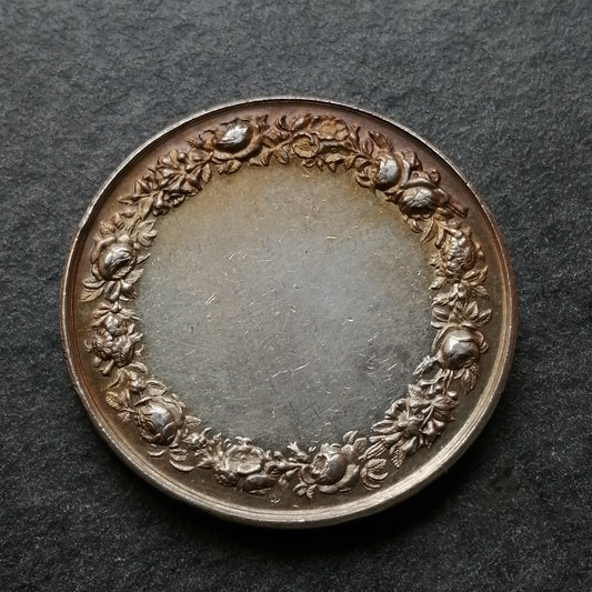 Médaille de mariage Chrétien / Union en argent 9.85 gr