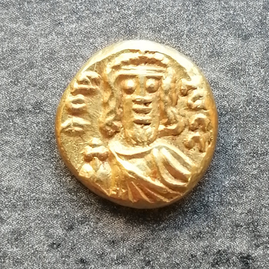 Constantin IV (668-685) Solidus Or Carthage 4,44 gr S.1187