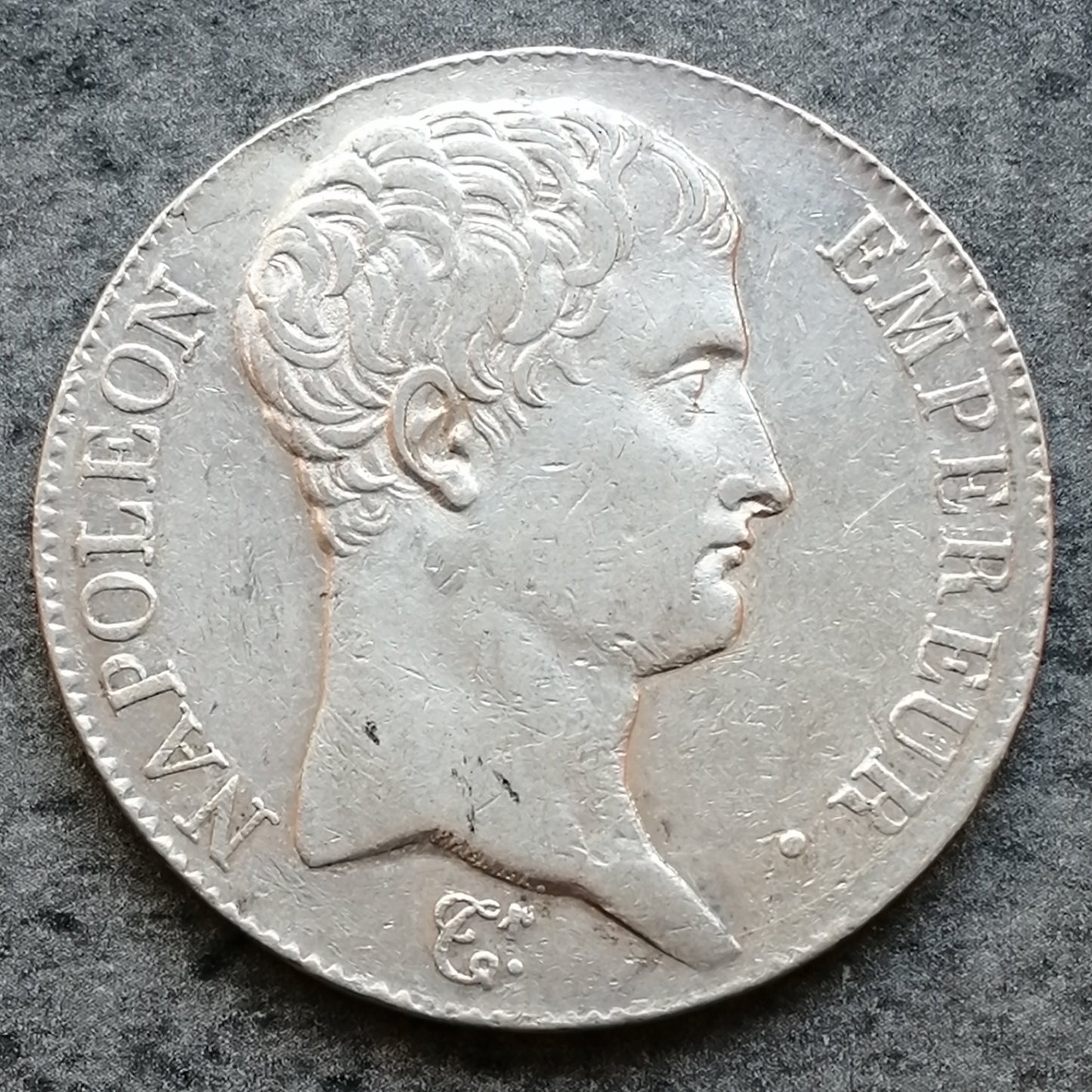 Napoléon Ier (1804-1814) 5 francs An 13 A Paris Argent 24.89 gr G. 580