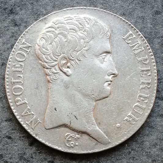 Napoléon Ier (1804-1814) 5 francs An 13 A Paris Argent 24,89 gr G. 580
