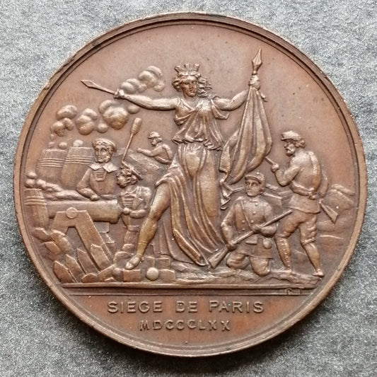 Jeton de présence Siège de Paris 1870 16.34 gr