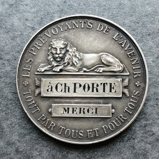 Jeton assurances Les prévoyants de l'avenir Argent 12.93 gr 30.5 mm