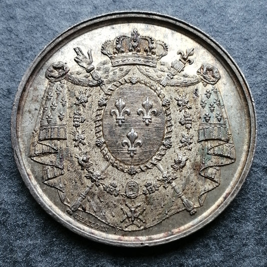 Jeton Notaires de l'arrondissement de Tours Argent 8.90 gr 27.5 mm