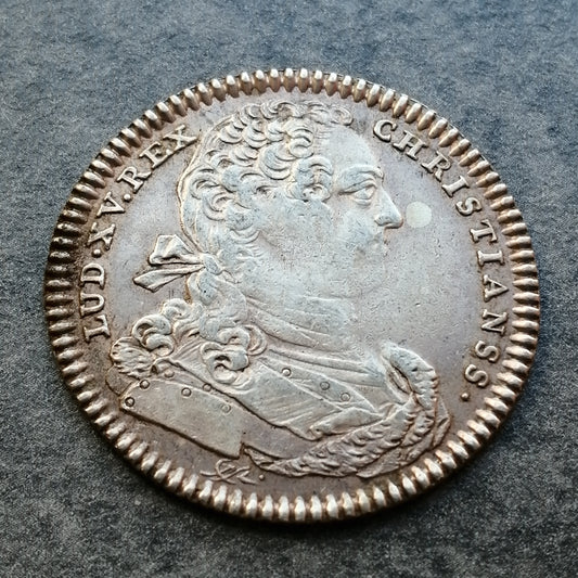 Jeton Artillerie et Génie Louis XV Argent 6.05 gr 28 mm
