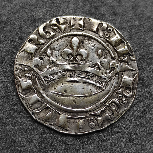 Provence Robert d'Anjou (1309-1343) Sol Coronat Provençal Avignon Bd 833 2,18 gr
