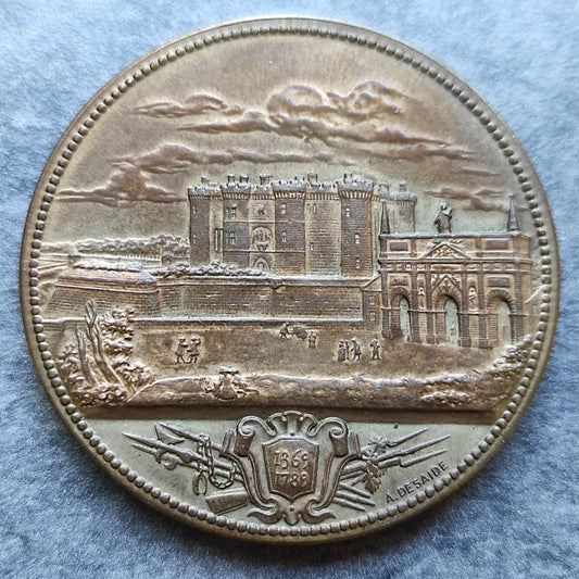 Médaille Anniversaire prise de la Bastille 1789 par Roty 59.58 gr 50 mm