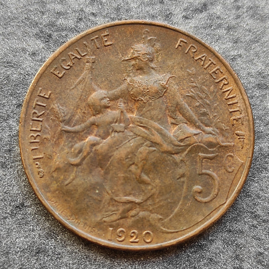 Dupuis 5 centimes 1920