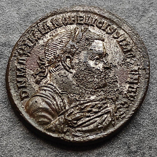 Maximien Hercule (285-310) Follis PROVIDENTIA DEORVM QVIES AVGG Trêves 9,08 gr