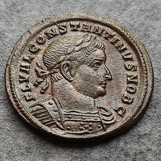 Constantin (307-337) Follis Principi Ivventvtis Trêves 7,59 gr