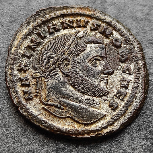 Galère (305-311) Follis SALVIS AVGG ET CAESS FEL KART Carthage 10,62 gr