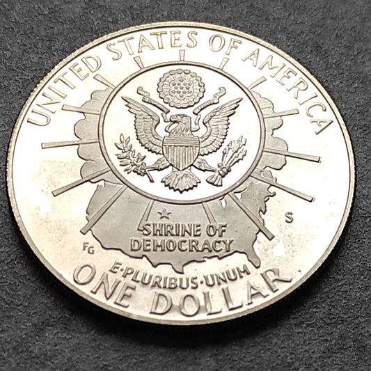 États-Unis 1 Dollar 1991 Mont Rushmore Argent 26.73 gr 38.1 mm USA