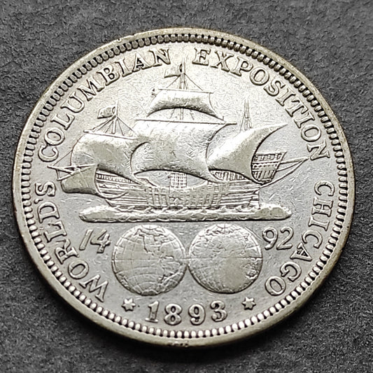 États-Unis Half Dollar 1893 Exposition Colomb 12.5 gr 30.6 mm Argent USA