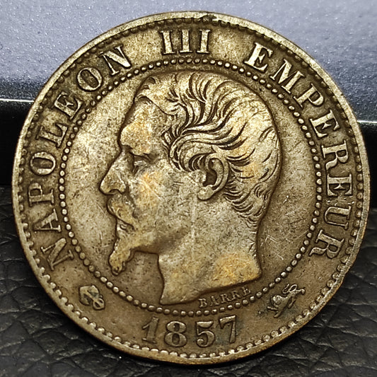 Napoléon III (1852-1870) 5 Centimes 1857 D Lyon
