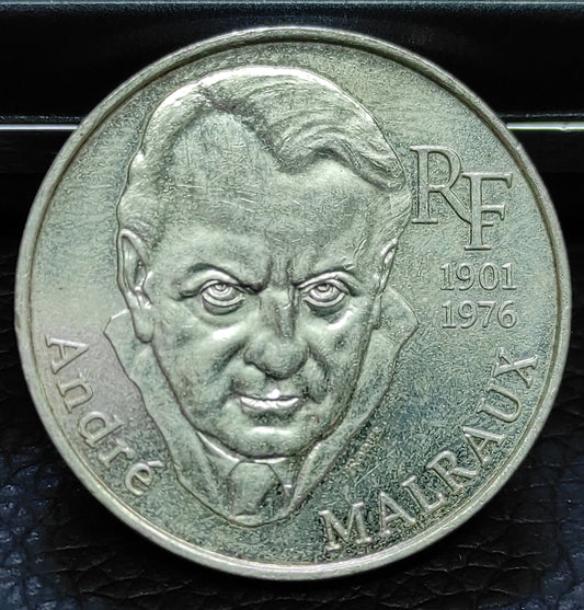 André Malraux 100 Francs 1997 Argent