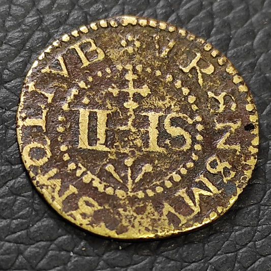 Médaille de Saint Benoît ou médaille des sorciers. 19ème siècle. 2,35 gr