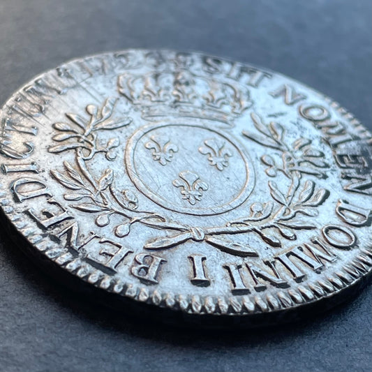 Louis XV (1715-1774) Écu aux branches d'olivier 1726 I Limoges - 29.13 gr - G. 321